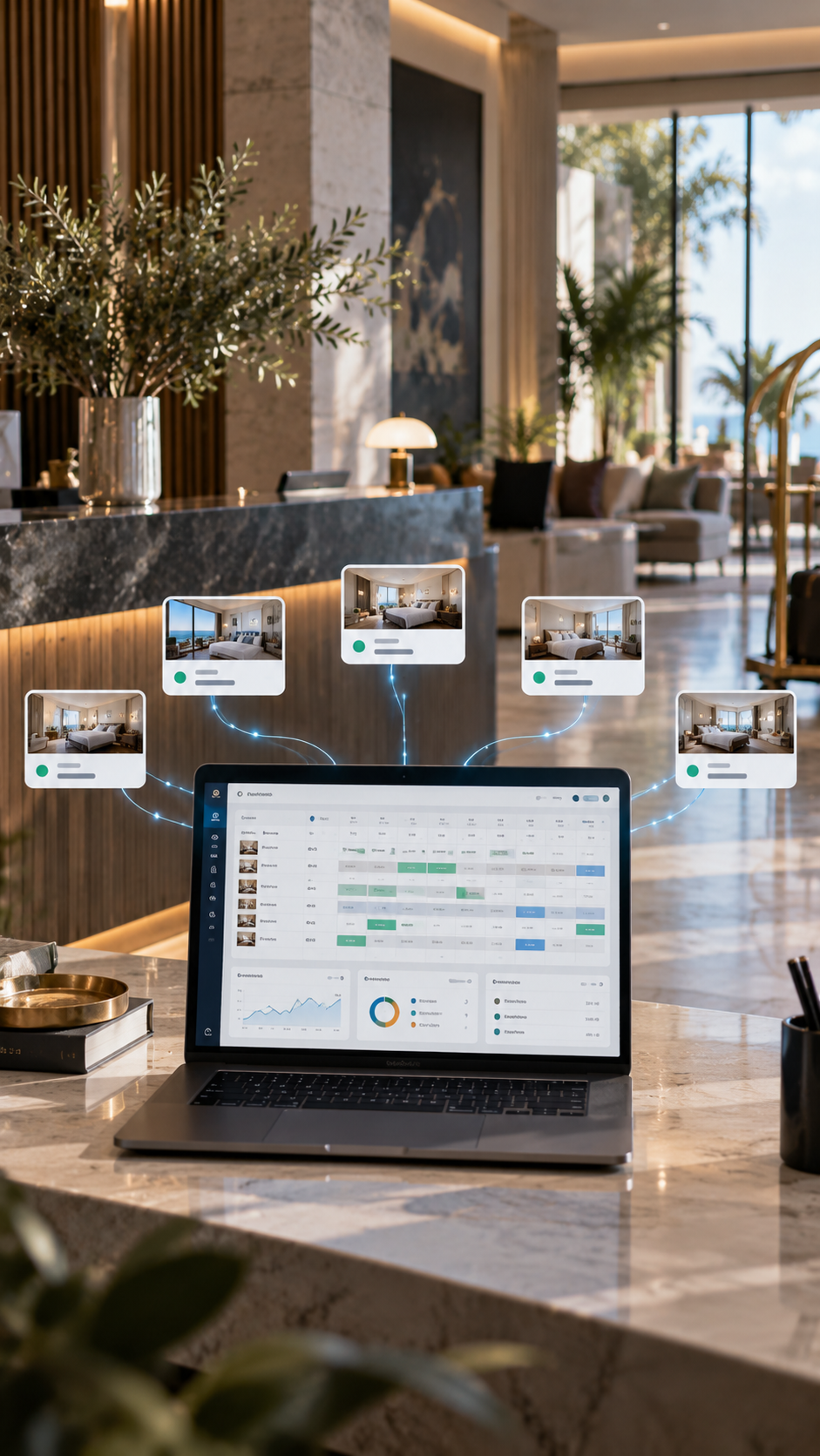 Booking, availability and channel connectivity integrated into Pilcore